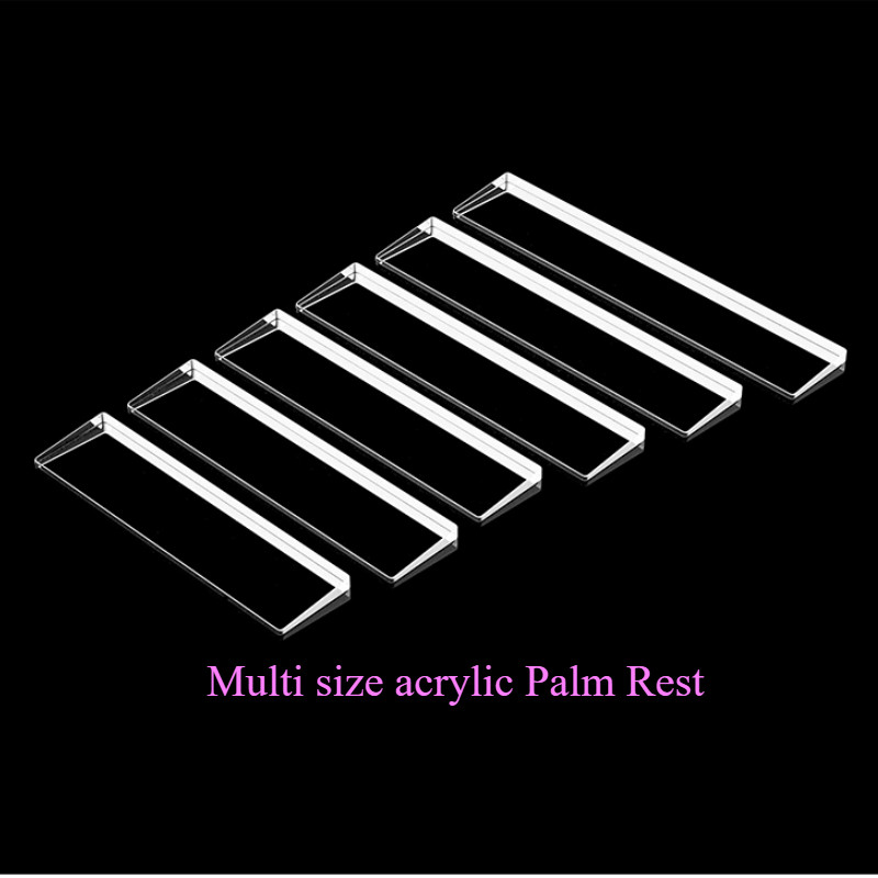 NEW Acrylic Palm Rest Keyboard Hand Rest Custom Frosted Transparent Wrist Rest Ergonomic Keyboard Pa