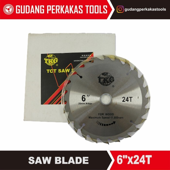 TKG Mata Gergaji Kayu 6 inch / Circular Saw Blade 6”