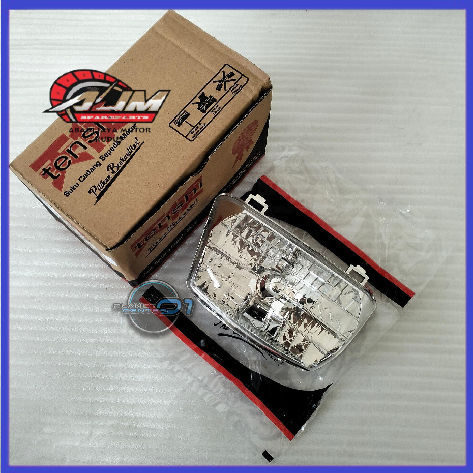 TENSI  AJM - Reflektor Bohlam Lampu Depan HONDA SUPRA X (TENSHI)
