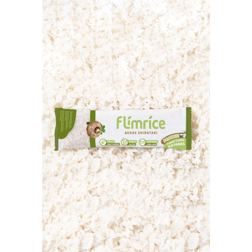 

Flimrice / Nasi Shirataki / Nasi Diet - Sachet