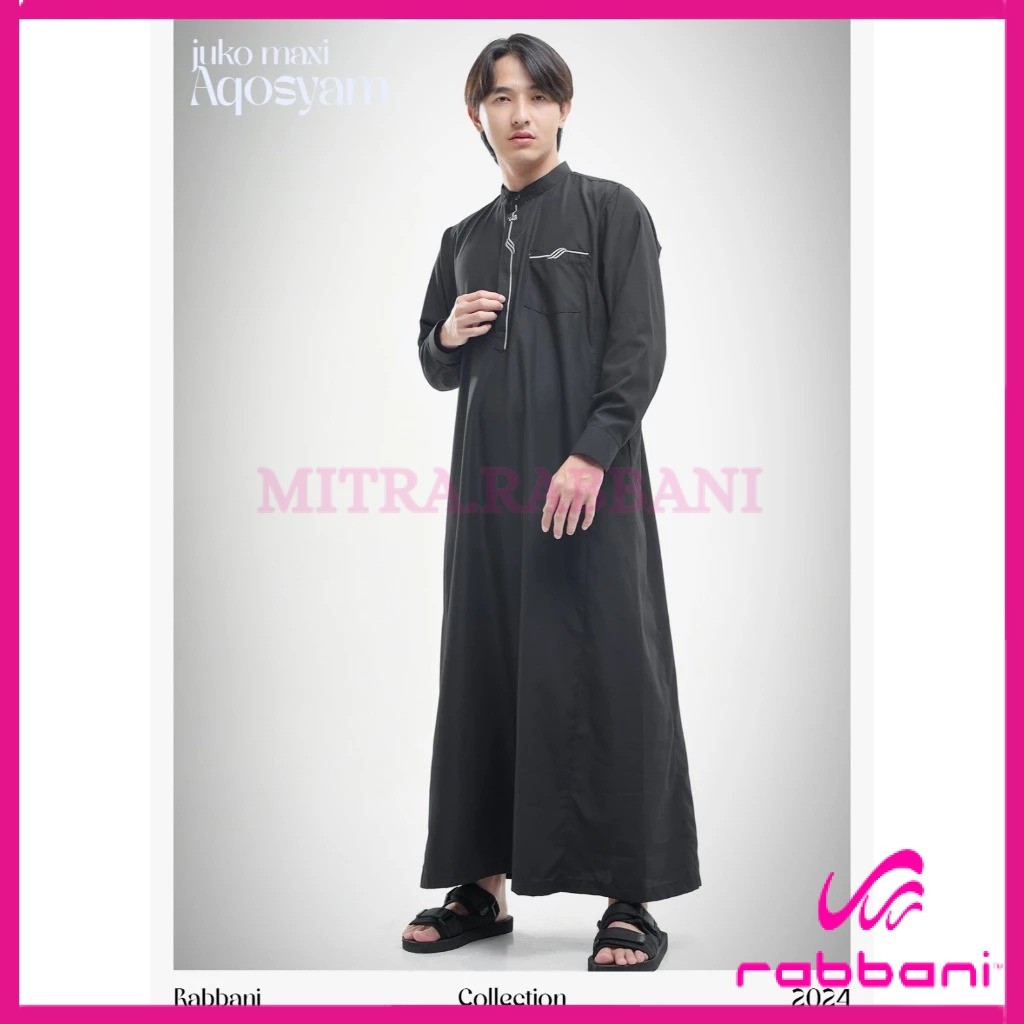 RABBANI ORI -GAMIS PRIA JUKO MAXI AQOSYAM MST RABBANI ORI LENGAN PANJANG Mitra Rabbani