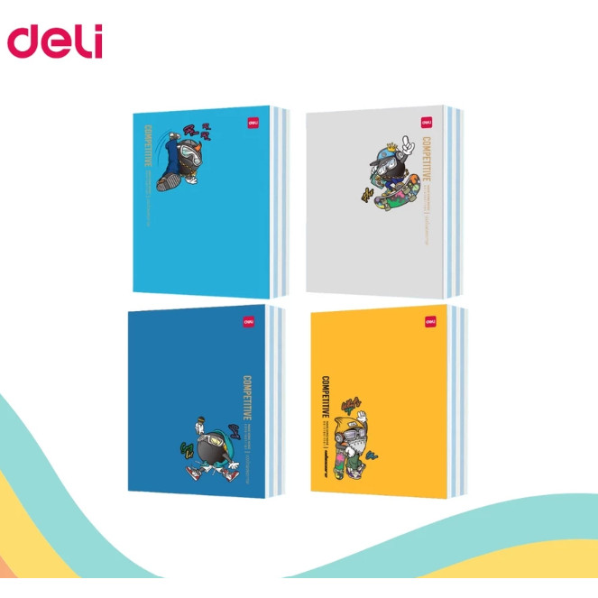 

BOBOMART 1 PCS BUKU TULIS DELI BUKU SEKOLAH ANAK ISI 38 LEMBAR MOTIF BANYAK