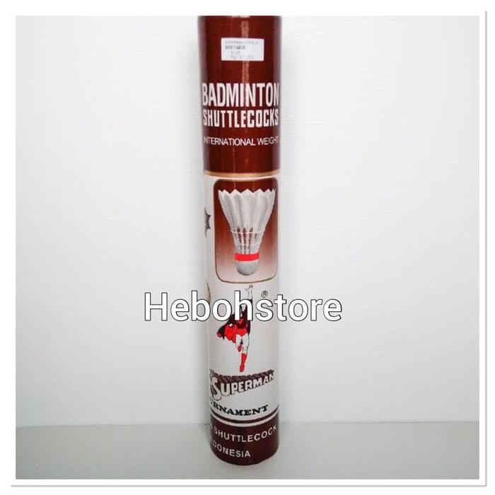 Shuttlecock/kok SUPERMAN COKLAT - -, -