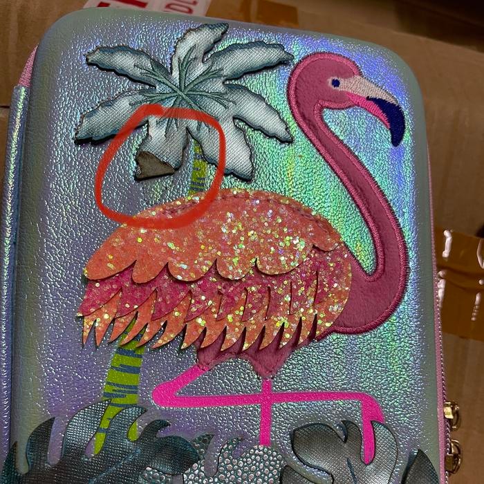 

READY Kotak tempat pensil hardcase flamingo 3D premium seperti smiggle