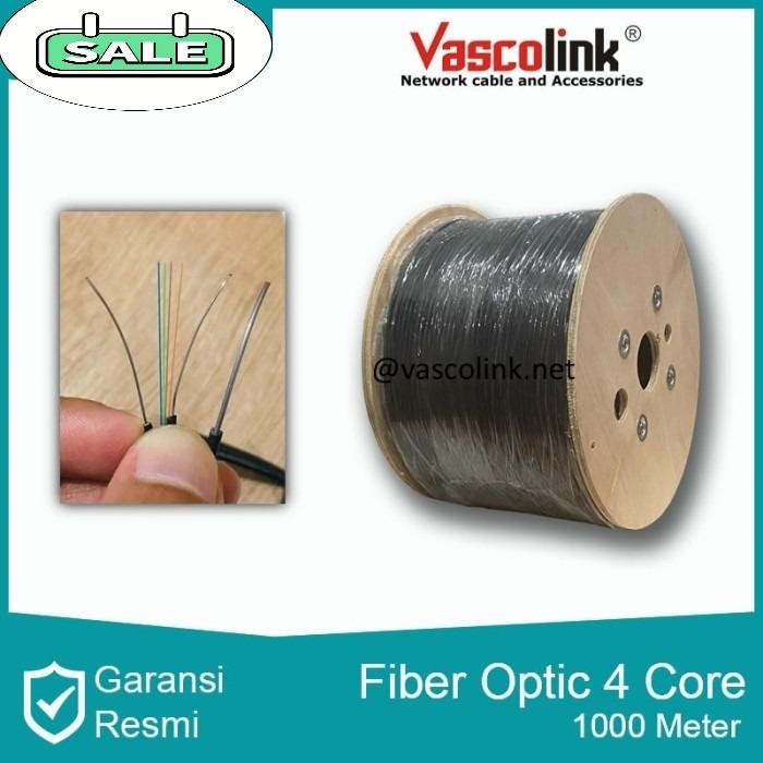 Kabel Fiber Optic Vascolink FTTH OUTDOOR - 4 Core