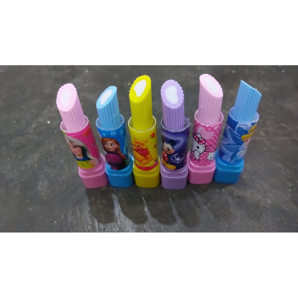 

*AMJ* PENGHAPUS BENTUK LIPSTIK / PENGHAPUS PENSIL ANAK LUCU / PENGHAPUS UNIK