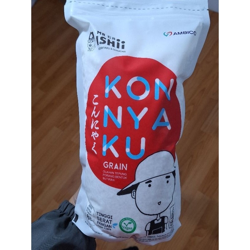 

Ambico Shirataki Konnyaku Rice 1kg