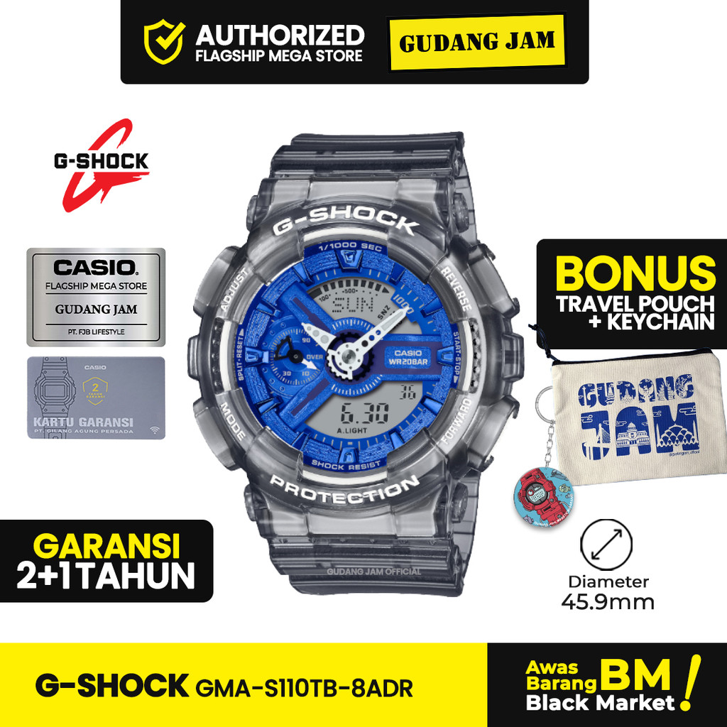 Jam Tangan G-Shock GMA-S110TB-8ADR GMA-S110TB GMA-S110 GMAS110TB