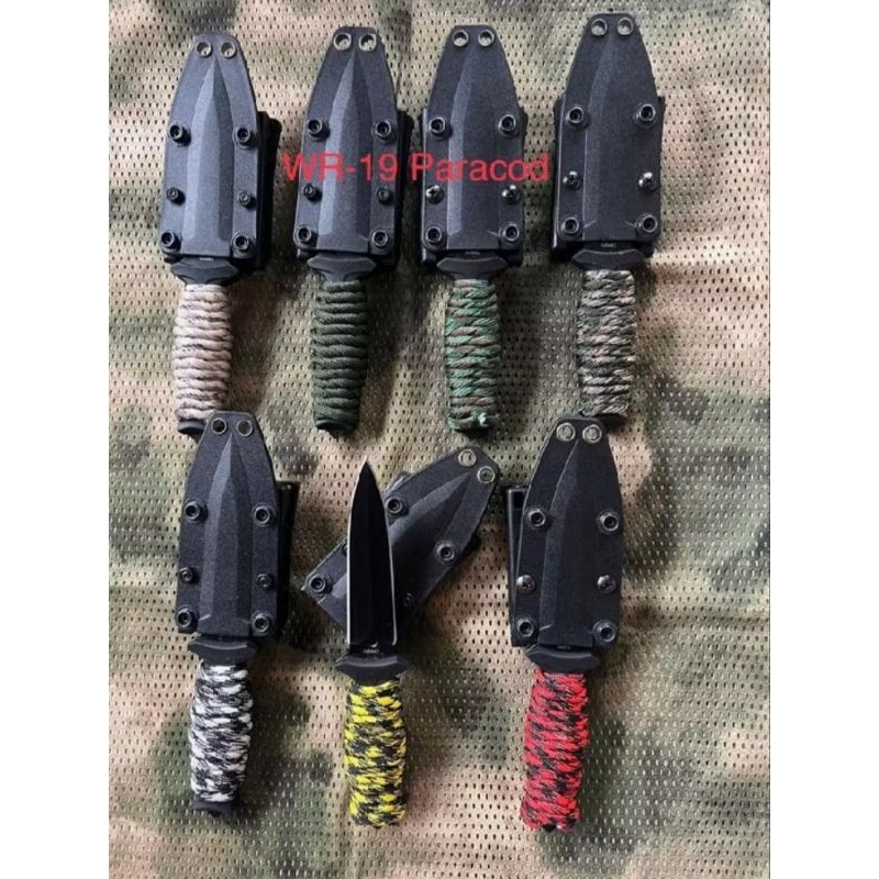 Pisau Tactical Paracord/Pisau Serbaguna Tactical