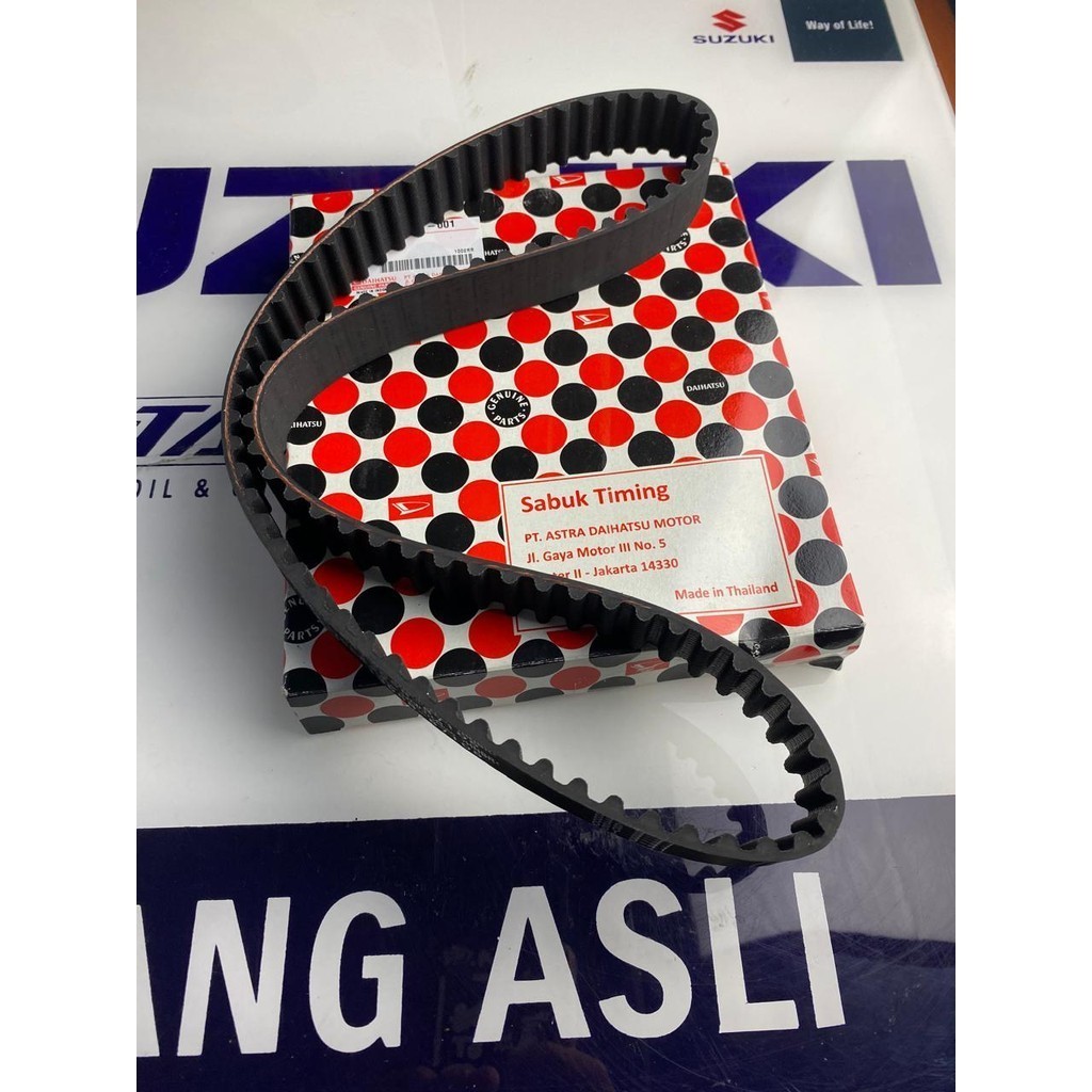 TIMING BELT DAIHATSU ZEBRA 1.3 / ESPASS 1.3 ASLI ORIGINAL 13568-87107-008