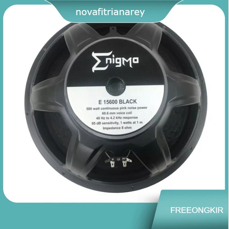Speaker 15 inch Enigma E 15600 black