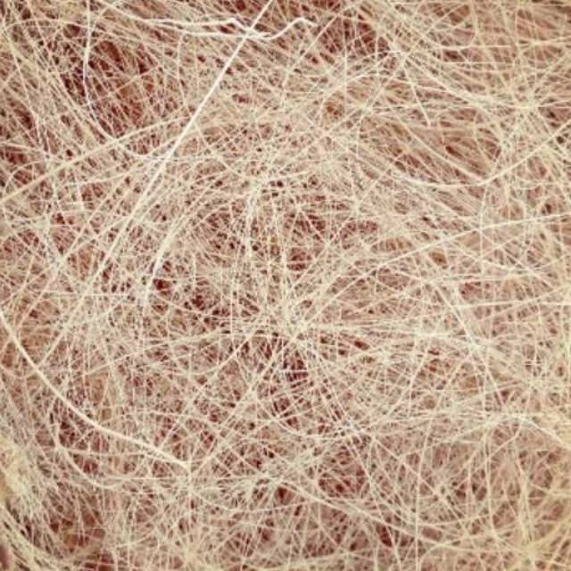 1KG SABUT SERABUT IJUK KELAPA COCOFIBER COCO FIBER BERSIH Coco fiber sabut kelapa, sabut kelapa (Sov
