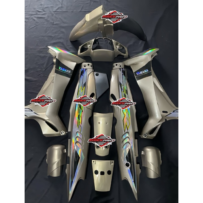 Paket Body Halus Fullset Yamaha Fizr Custom Body Mirip 125z Custom Stiker Hologram Decal Premium