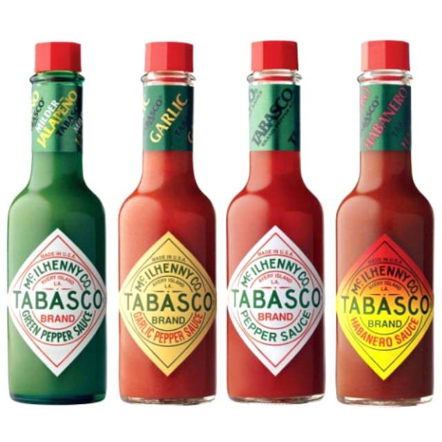

Tabasco 60ml Red Pepper / Green Pepper / McILHENNY / Tobasco Red Papper / Saus Cabai Halal