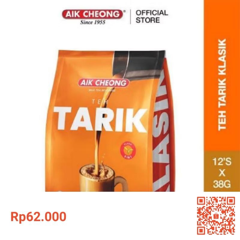 

Teh Tarik Aik Cheong original produk