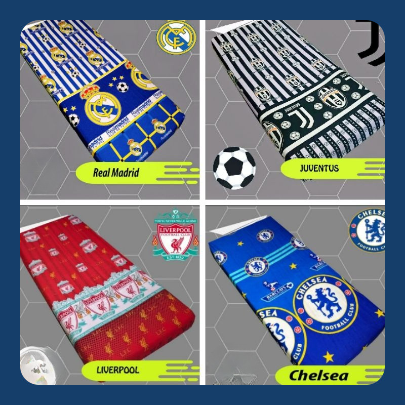 sprei bola murah ukuran 90x200#120x200