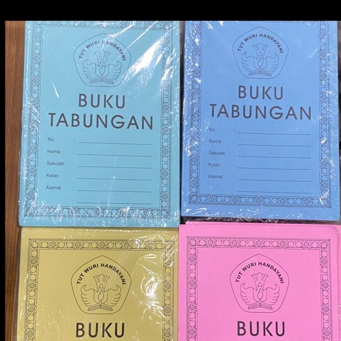 

AHHA BUKU TABUNGAN SEKOLAH / BUKU TABUNGAN / PERPAK ISI 50