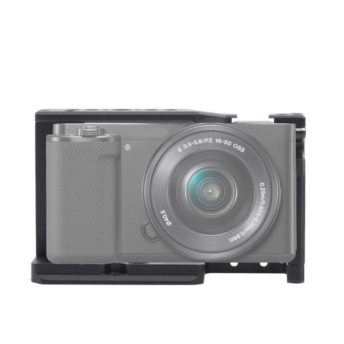 Code Rabbit Cage Casing Cover Grip Handling Handle GRC-ZVE10 Cage Rig for Sony ZV-E10 Plate CNC Alum