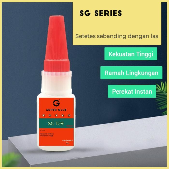 

Promo Super Glue SG/Lem type SG/Strongest Adhesive SG/Lem Universal SG - 103 50G Terlaris