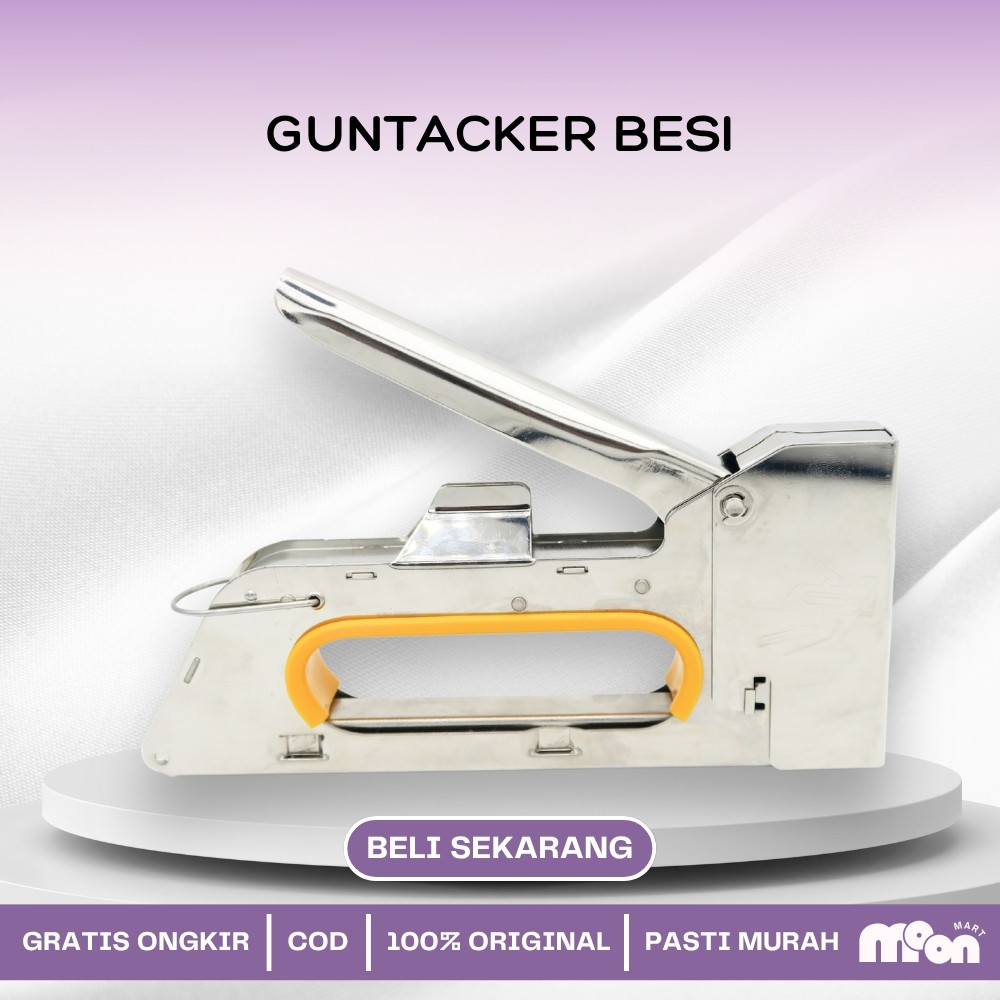 

Staples Tembak Gun Tacker BOSSCO + Isi atau Refil 13/8 Stapler Staples | Stepler Tembak BOSSCO | Stepler Gun BOSSCO | Stapler Tembak JEDI | Stapler Gun JEDI