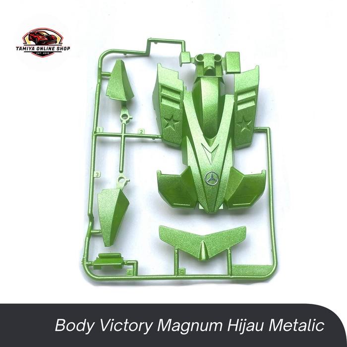 Rep Body Victory Magnum Hijau Metalic Repaint Body Tamiya