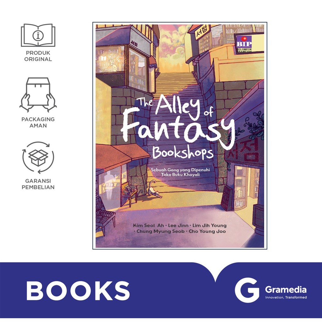 The Alley of Fantasy Bookshops (Cho Young Joo,Chung Myung Seob, Kim Seol Ah,Lee Jinn,Lim Jih Young)