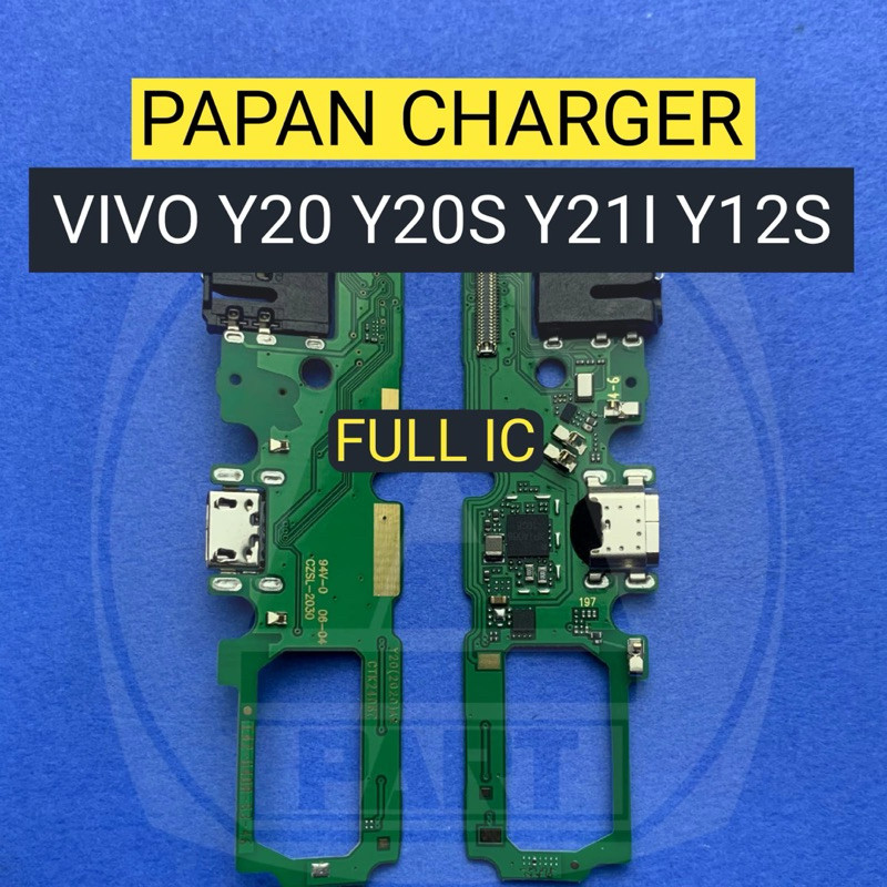 PAPAN CHARGER VIVO Y20 / Y20S  / Y12S FULL IC