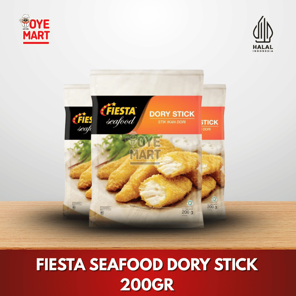 

FIESTA SEAFOOD DORY STICK 200GR FISH STIK IKAN DORI