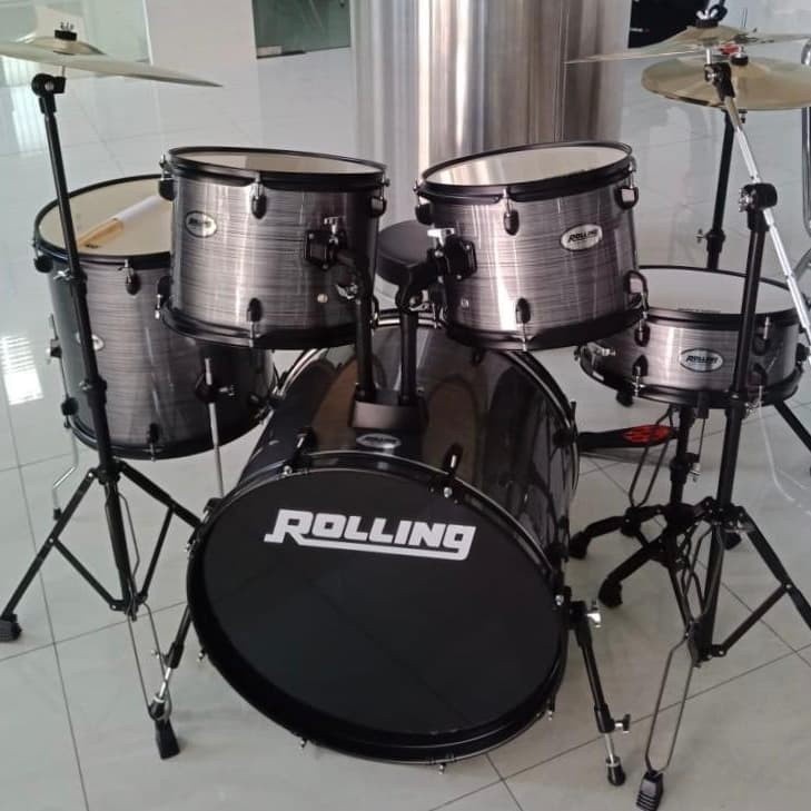 DRUM SET AKUSTIK ROLLING JB-1026 / JB1026 / JB 1026