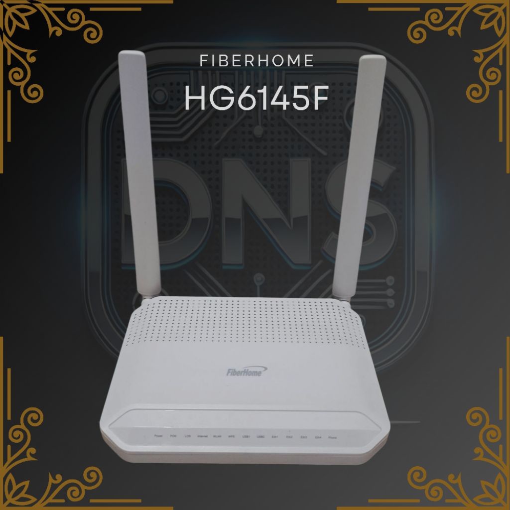 Router FIBERHOME HG6145F + Adaptor 12V 1.5A Bergaransi