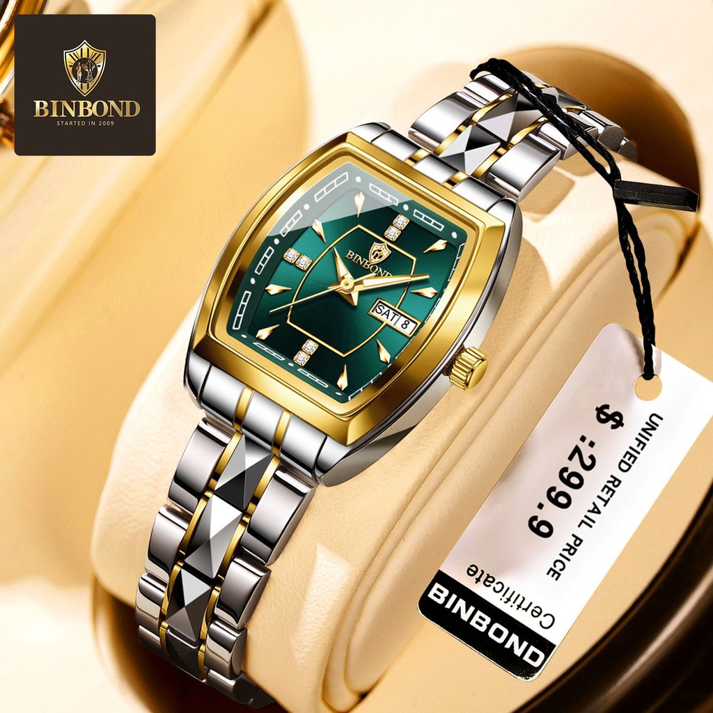 

Jam Tangan Wanita Baru yang Asli Tahan Air Kalender Ganda Trendy Santai Jam Tangan Kuarsa Bercahaya Jam Tangan Kuarsa Pria Mahasiswa