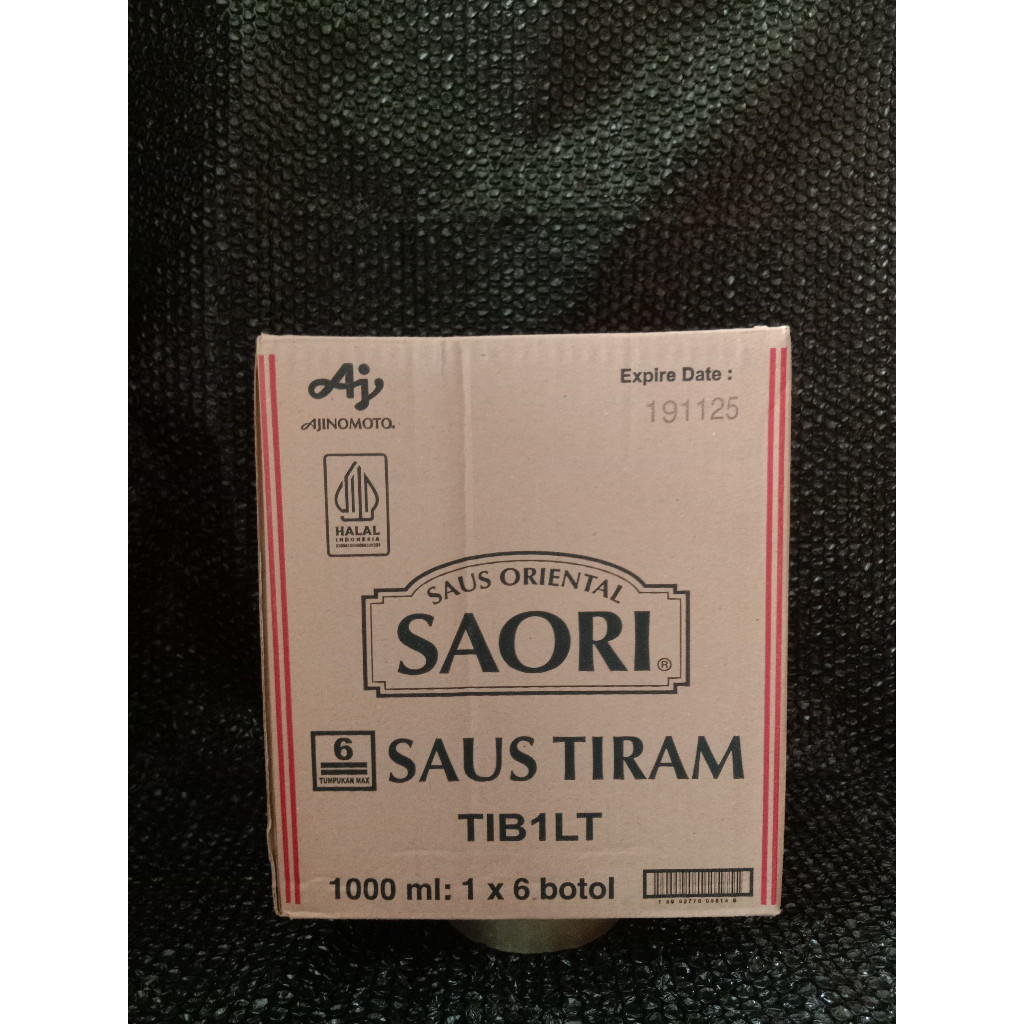 

Saori Saus Tiram 1 Dus Isi 6 Liter