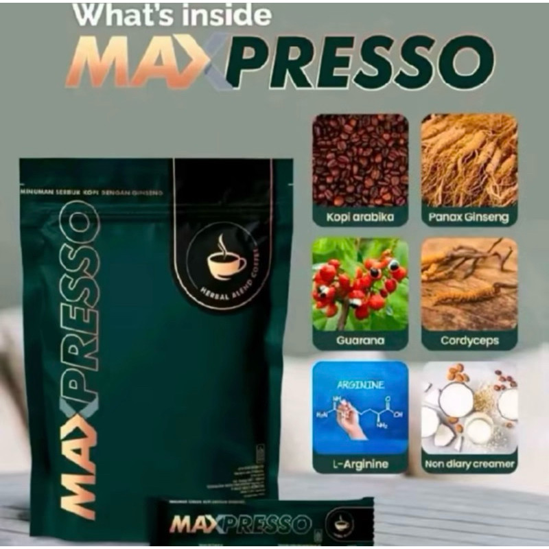 

MAXPRESSO HWI || Maxpresso Coffee Kopi Arabica untuk stamina pria