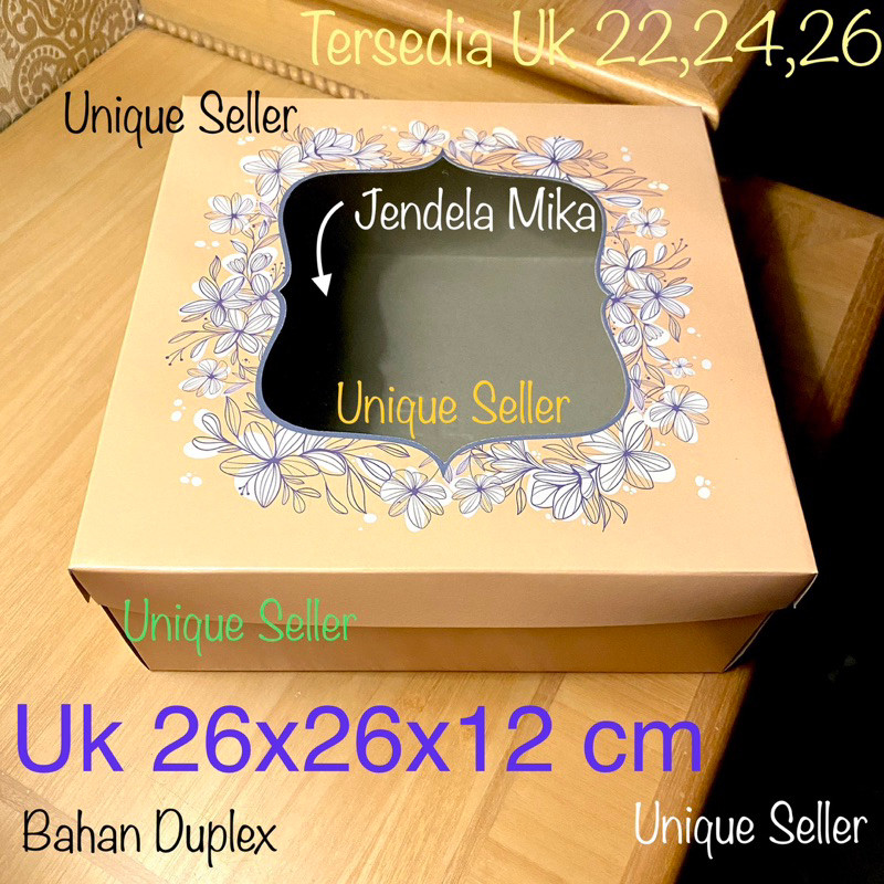 

[Isi10] Dus Box Kotak Hampers GOLD Emas 26x26x12 cm / Dus Box Kotak kue Tart 26x26 x 12 / Dus Box Kotak Roti Kue Ulang Tahun Pesta Gold Emas Motif 26 x 26 x 12 / Dus Gold Mas Emas