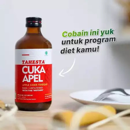 

Cuka Apel Tahesta Cuka Apel Merah 320ML