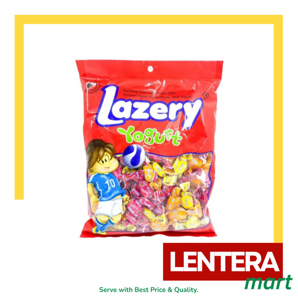 

Permen Lazery Yogurt Isi 40 Butir 100gr/Toples 500gr LenteraMart