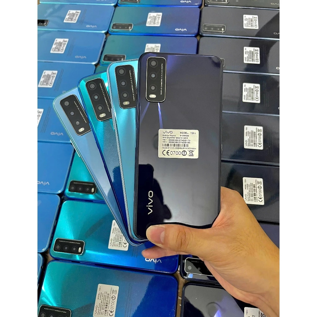 HP VIVO Y20S RAM 8/256 GB FULLSET GARANSI 12bulan Bersegel