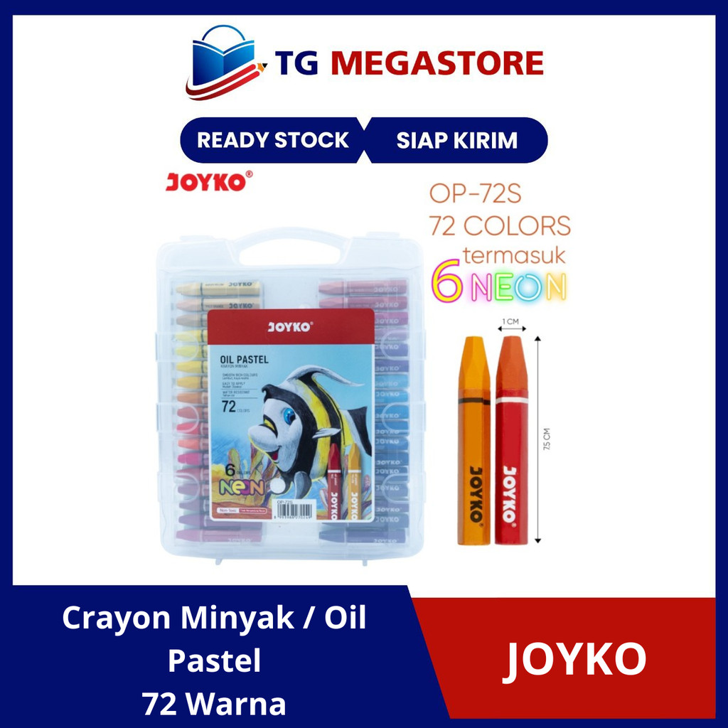 

Crayon Joyko 72 Warna