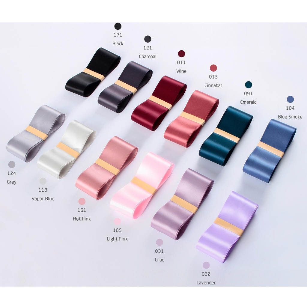 

SC PITA SATIN UNTUK BUKET BUNGA PREMIUM / PITA KADO