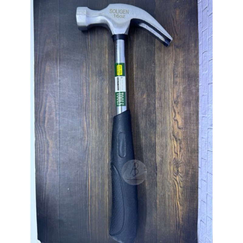 SOLIGEN Palu Kambing SOLIGEN Gagang BESI 16oz (0.50lbs) / Palu Kambing SOLIGEN Gagang Besi Karet 16o