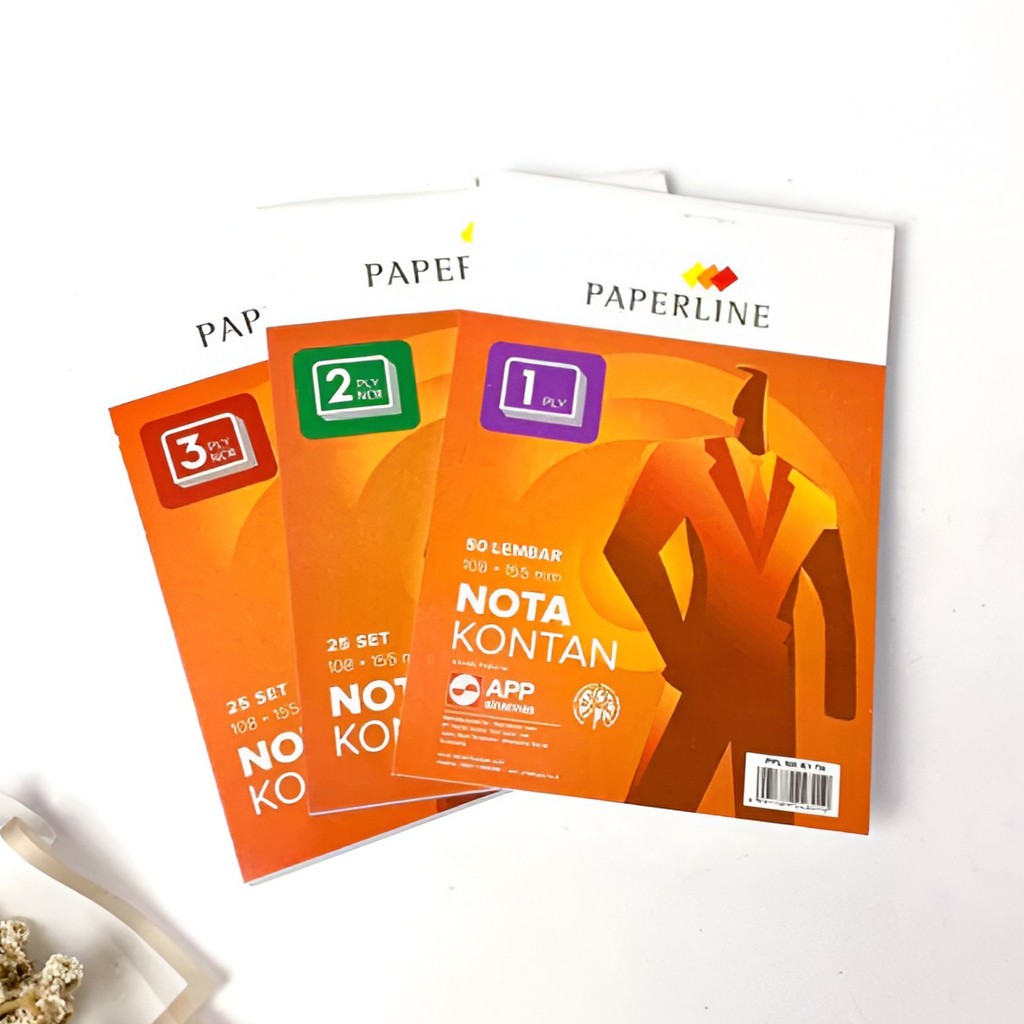 

Nota Kontan Paperline Kecil 1 Ply / 2 Ply / 3 Ply - Nota Kontan Kecil Paperline K1 / K2 / K3