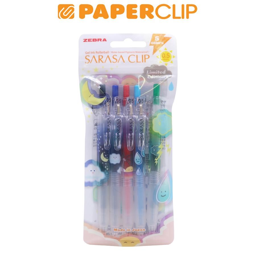 

BALLPOINT ZEBRA SARASA CLIP GRADATION WEATHER SET5