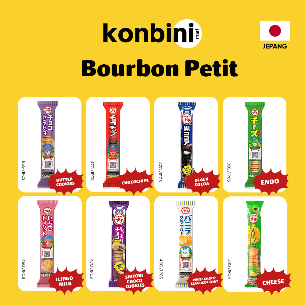 

KONBINI JEPANG - Bourbon Petit Biscuit & Chips Mini