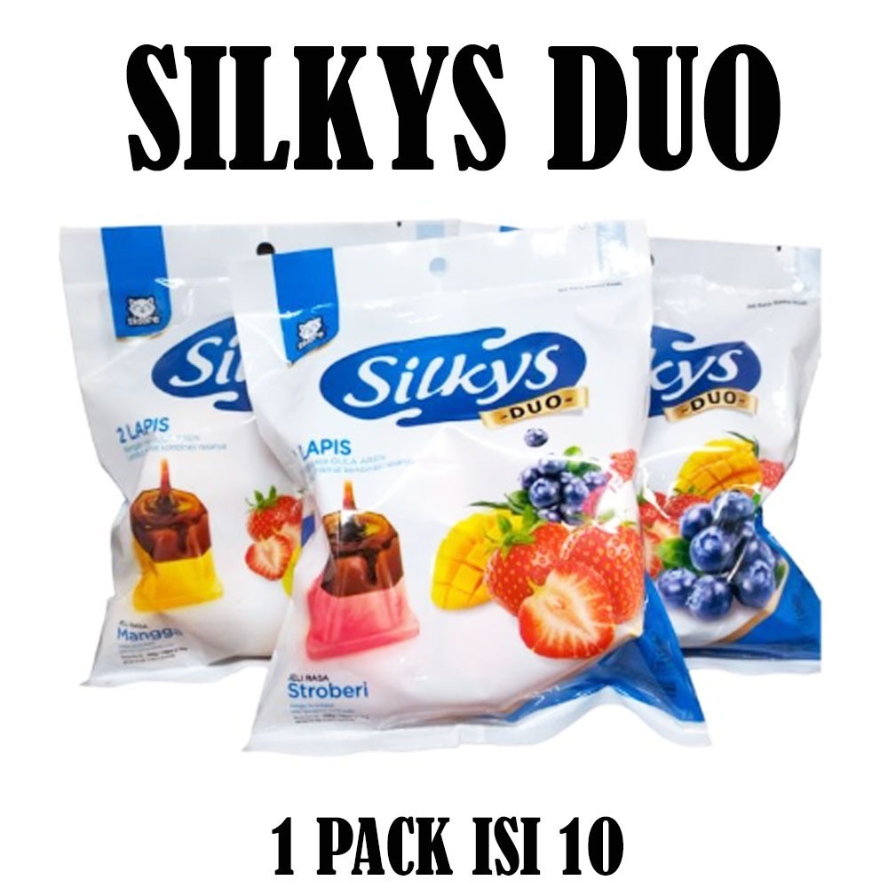 

SILKYS DUO PUDING 2 LAPIS PACK ISI 10
