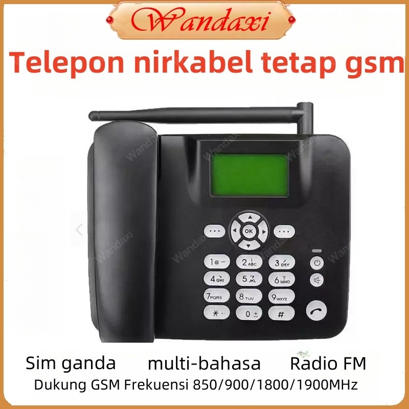 100% Ori/Telepon Rumah Gsm Telpon Wireless FWP GSM EZITEL ETS F316 Telephone Rumah Gsm Terbaru Origi