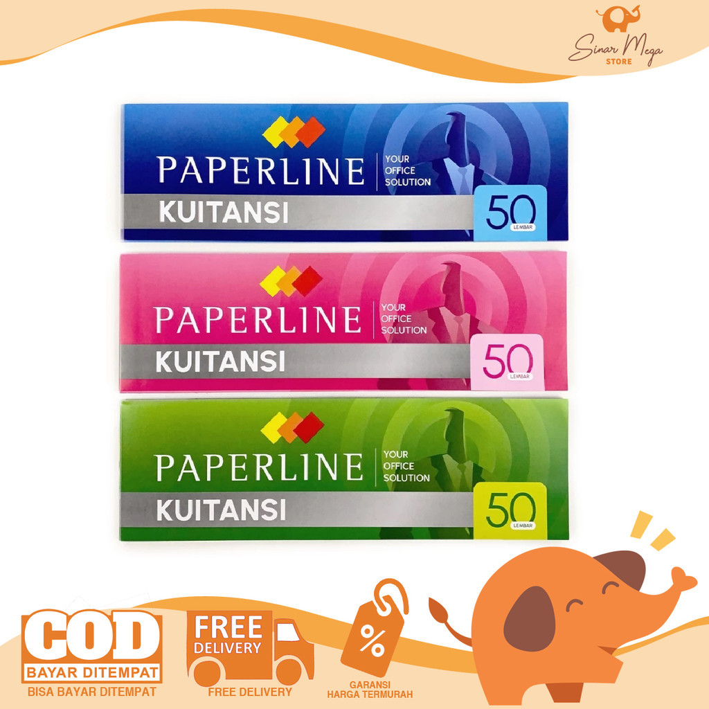 

SIDU Sinar Dunia Paperline Kwitansi/ Kuitansi Besar KT 50 B Murah