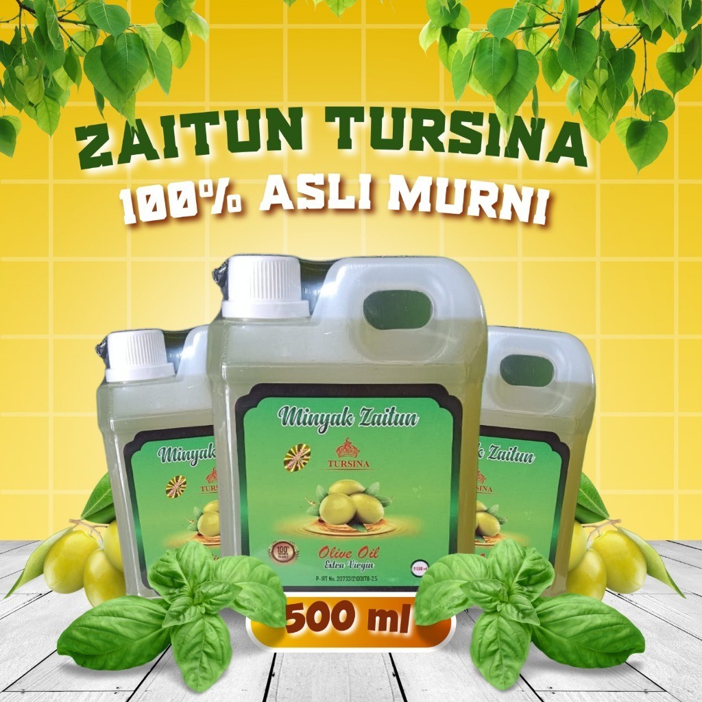 

MINYAK ZAITUN OLIVE OIL TURSINA 500ML