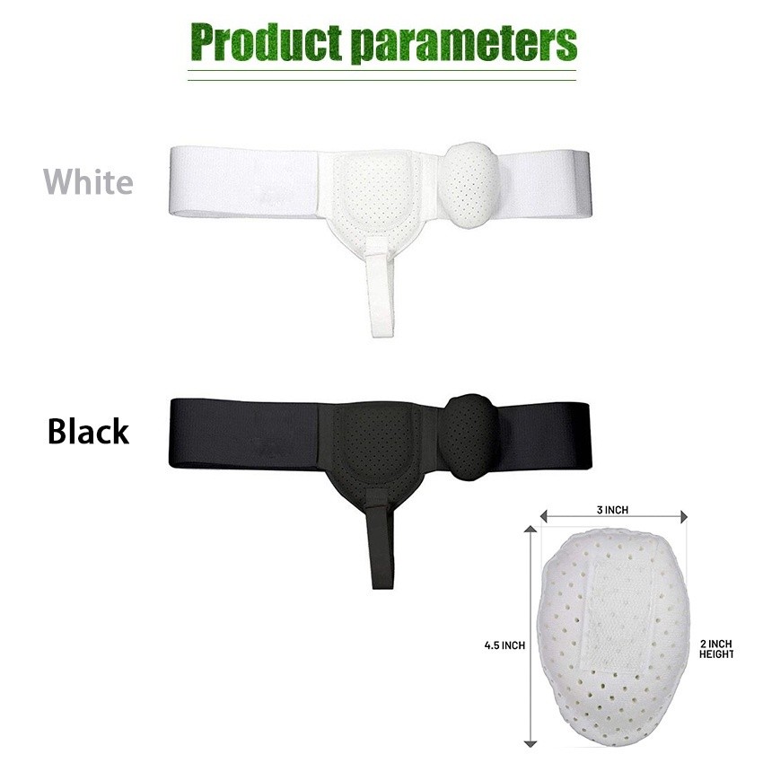 Sabuk Hernia Pria Dewasa Sabuk Supporter Hernia Terapi Hernia Belt Sabuk Penyangga Hernia CO