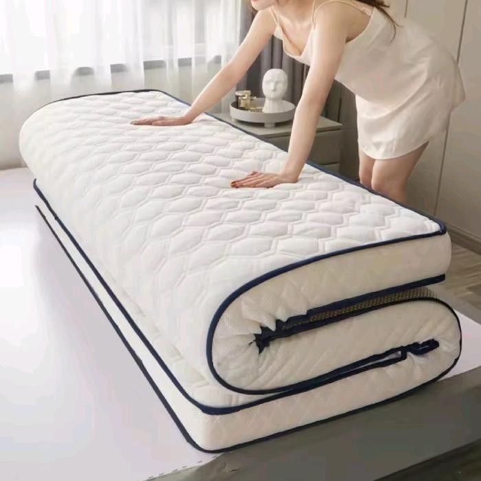 Kasur Matras Topper Ortopedi Atasan Kasur Tambahan Untuk Masalah Tulang Belakang dan Lansia Asli Fur