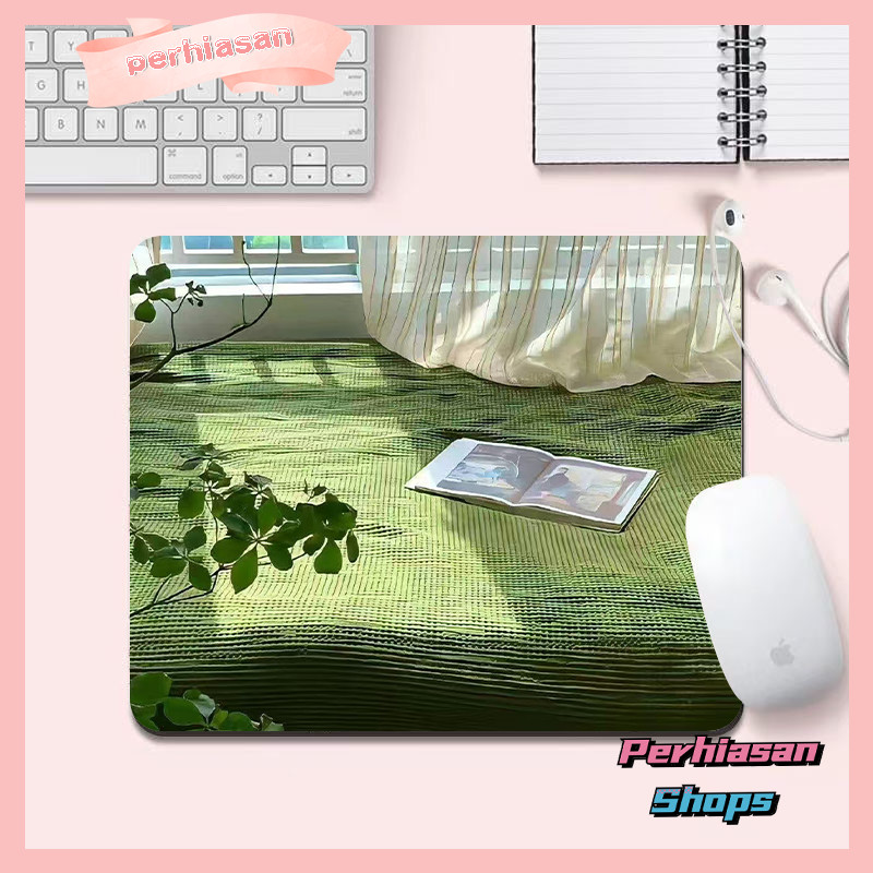 【Perhiasan Shops】DIY READY STOCK Custom Gaming Mousepad Antislip,Baca Buku Di Bawah Cahaya Matahari,